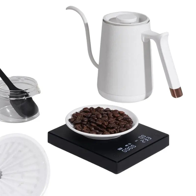 Cocinare Flow electric kettle + Timemore Basic 2 scale - Pour-over set Timemore