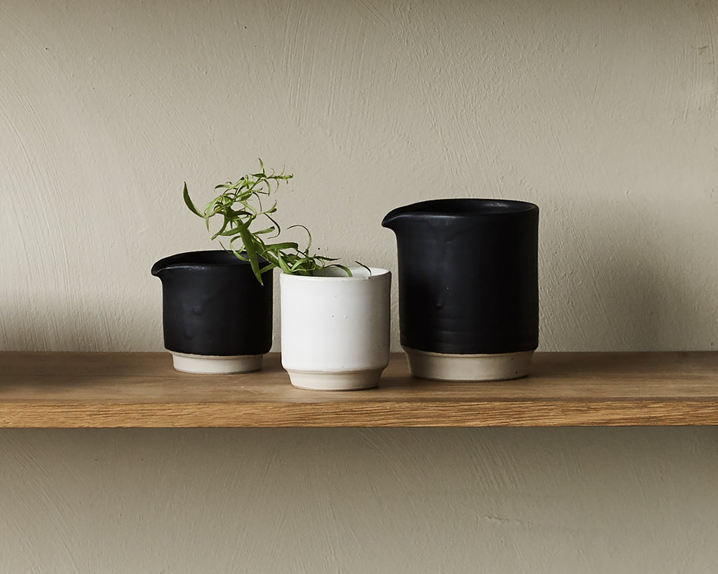 FRAMA - Otto Ceramic Jug | Black | Medium Frama