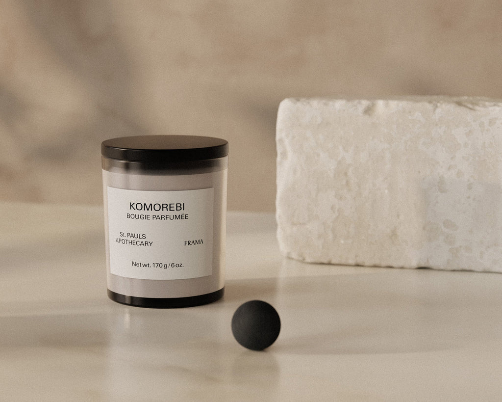 FRAMA - Scented Candle + Candle Snuffer | Komorebi | 170 g St. Paul's Apothecary