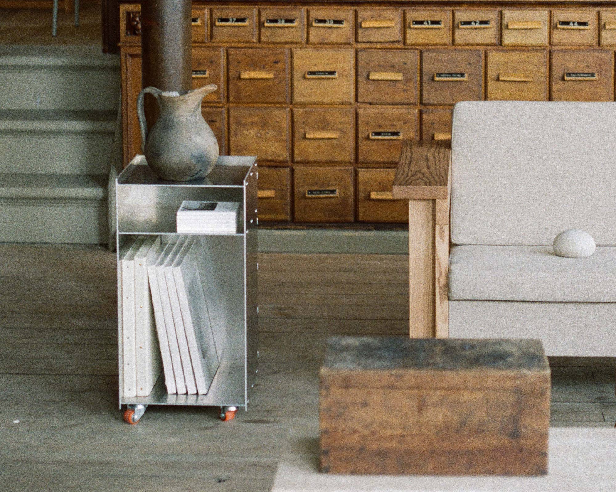 FRAMA - Rivet Cart | Aluminum