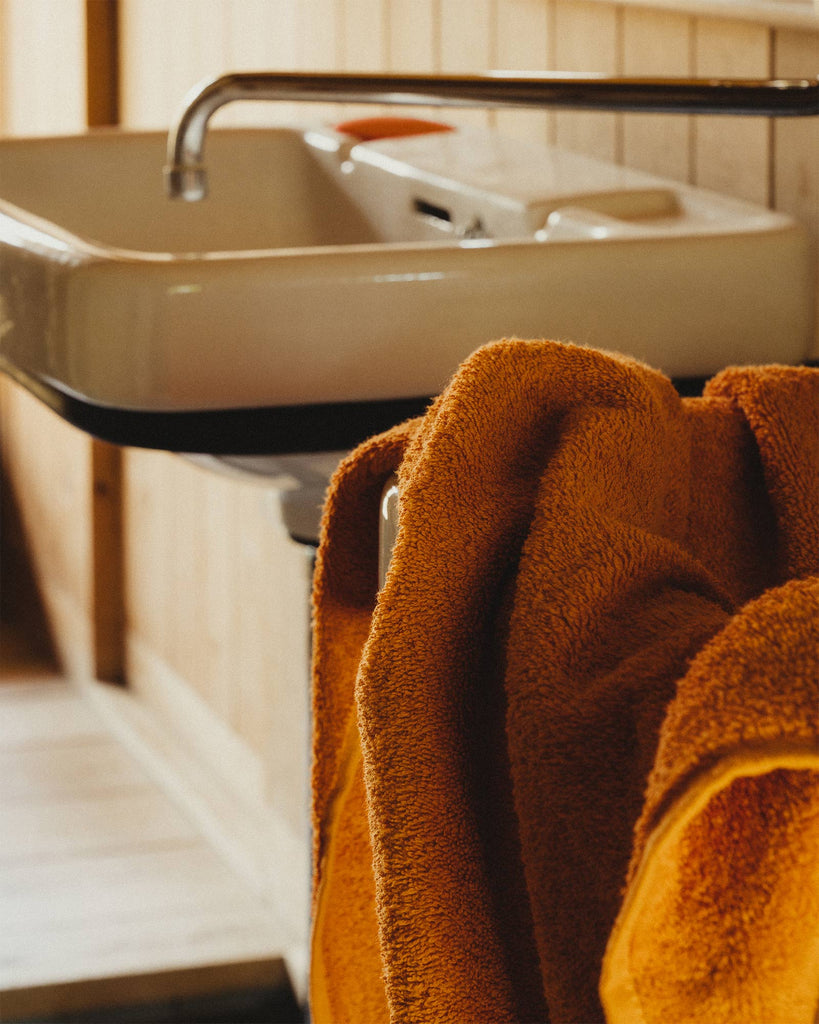 FRAMA - Heavy Towel | Burnt Orange | Hand Towel Frama
