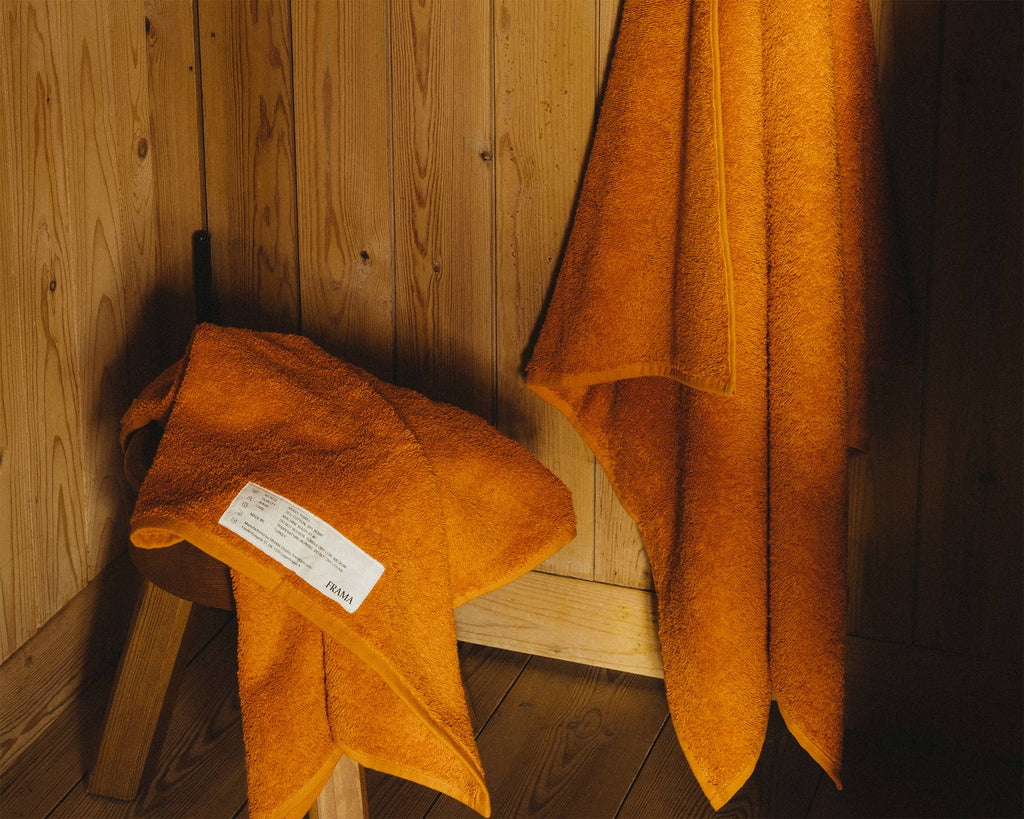 FRAMA - Heavy Towel | Burnt Orange | Bath Towel Frama