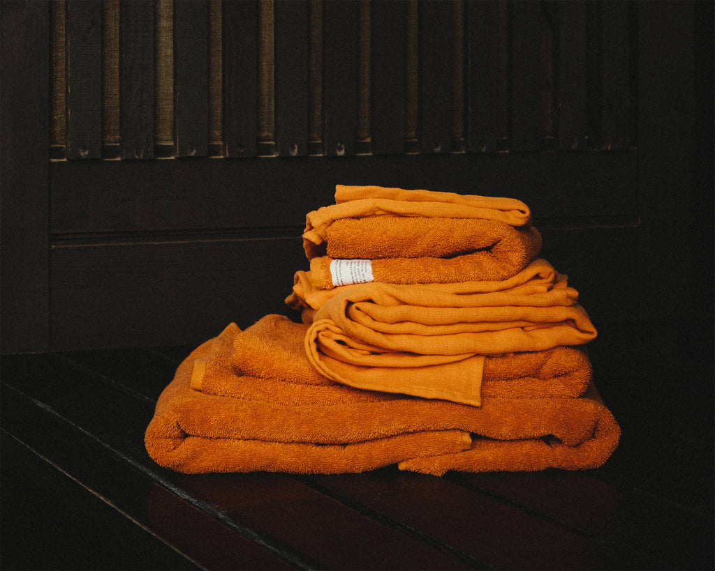 FRAMA - Heavy Towel | Burnt Orange | Bath Sheet Frama