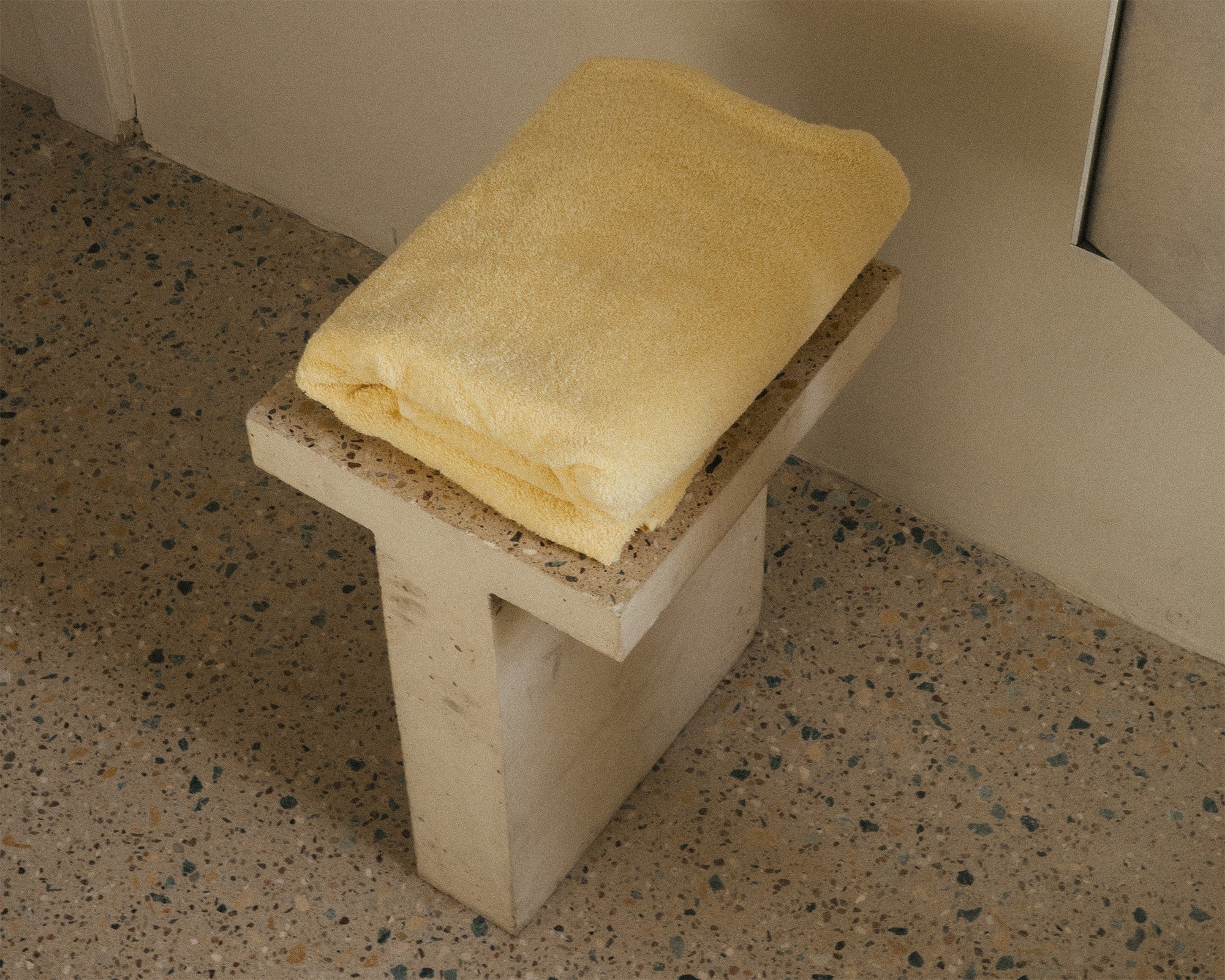 FRAMA - Heavy Towel | Pale Yellow | Bath Sheet Frama