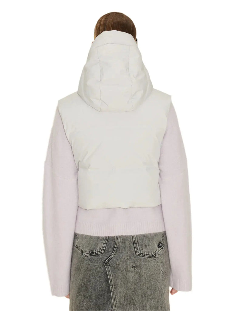 Sula Down Bib Lt. Grey Holzweiler