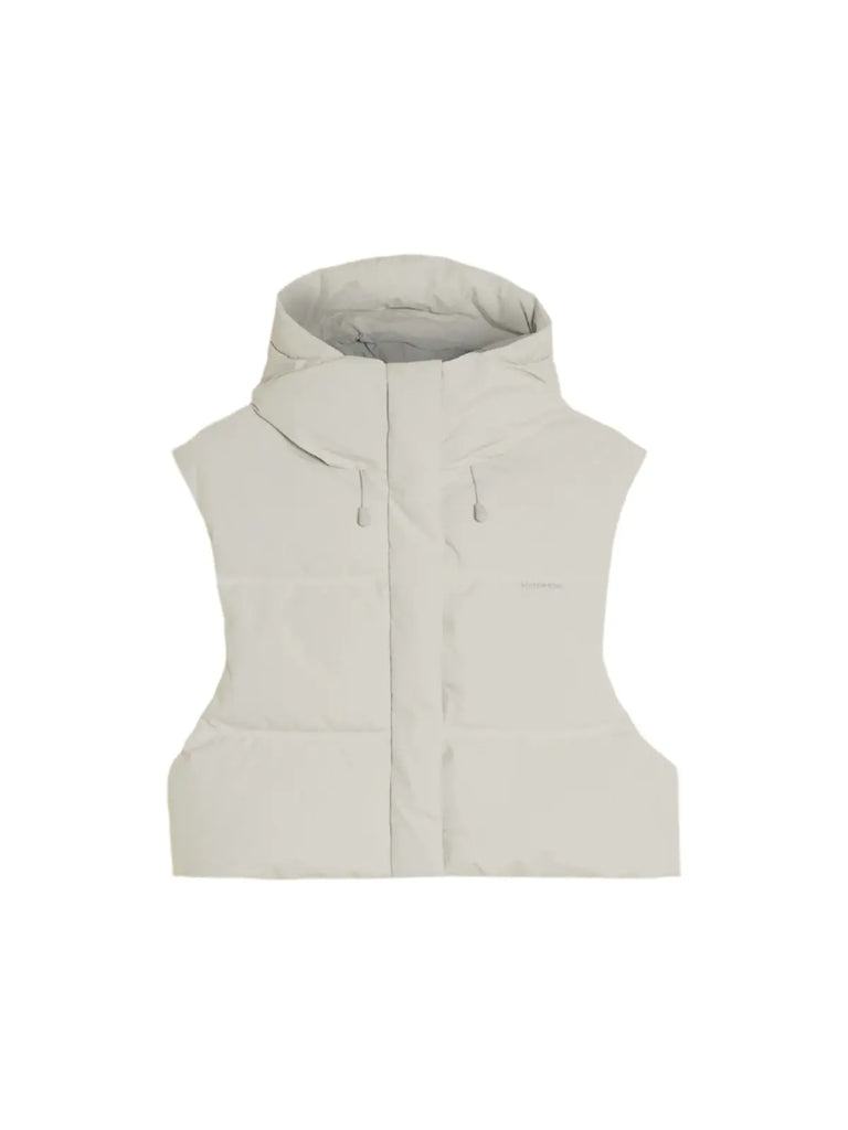 Sula Down Bib Lt. Grey Holzweiler