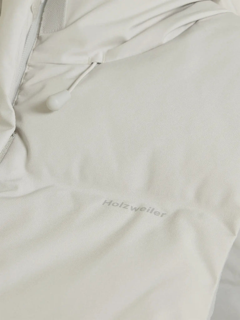 Sula Down Bib Lt. Grey Holzweiler