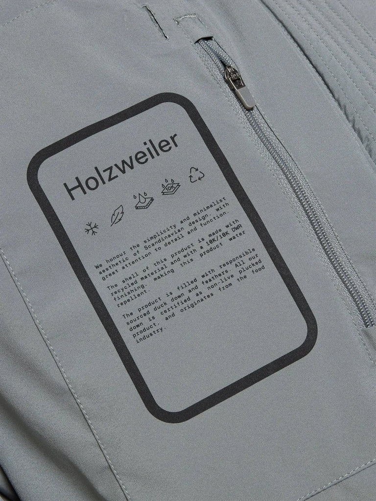 Glittertind Down Jacket Grey Holzweiler