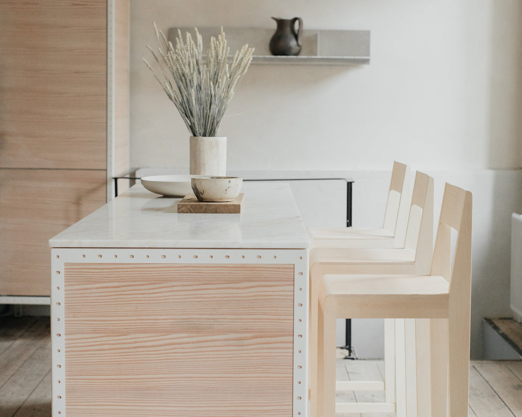 FRAMA - Bar Chair 01 | Natural Birch | H76 FRAMA