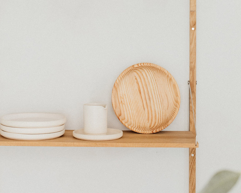 FRAMA - Otto Ceramic Plate Set of Two | Natural | Small Frama