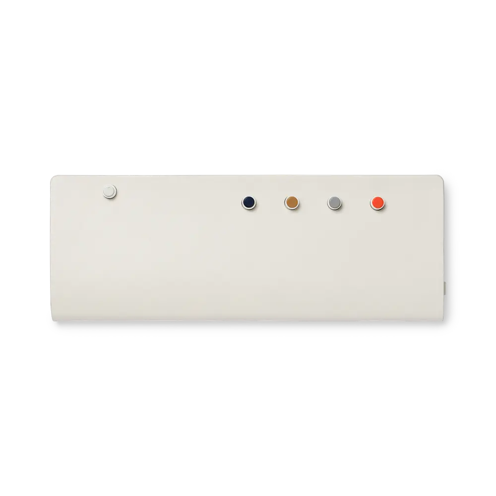 OP–1 field leather wrap white teenage engineering