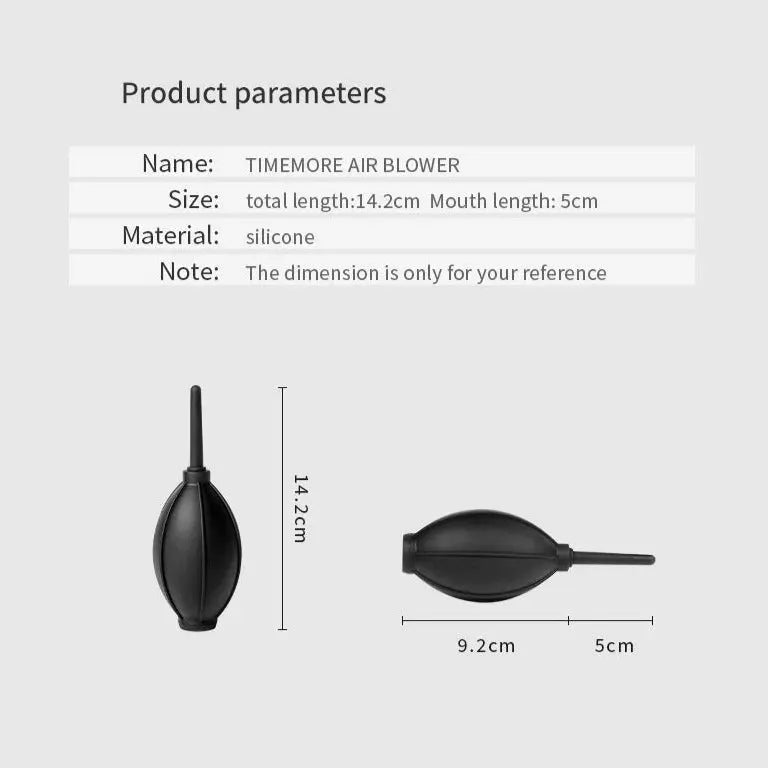 Timemore Air Blower bellows for coffee grinder cleaning Timemore