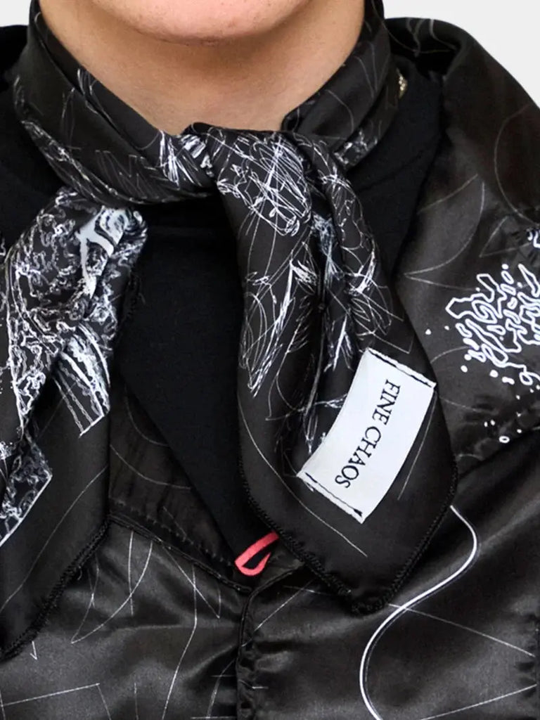 Vivienne Silk Scarf Fine Chaos