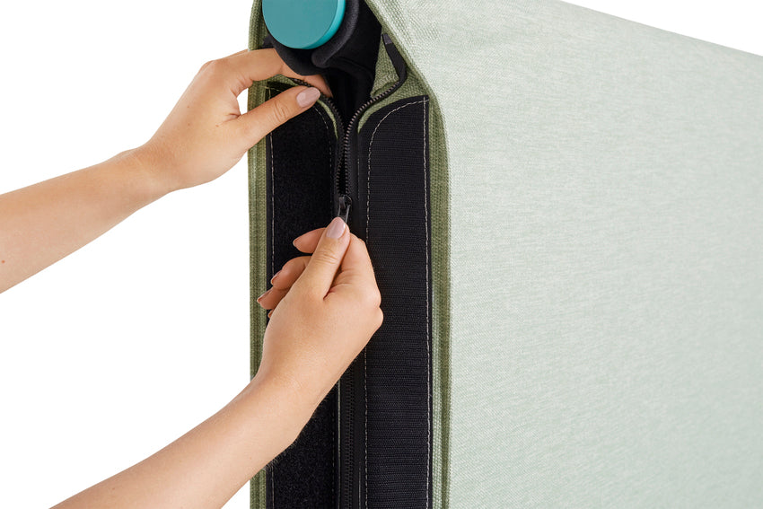 Tamoto Bed Mint Turqouise Powder Coated Steel Frame HAY