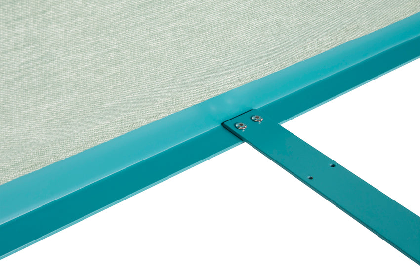 Tamoto Bed Mint Turqouise Powder Coated Steel Frame HAY