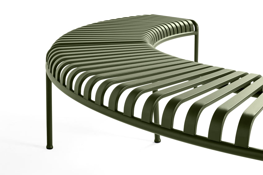 Palissade Park Bench incl. Middle Leg HAY