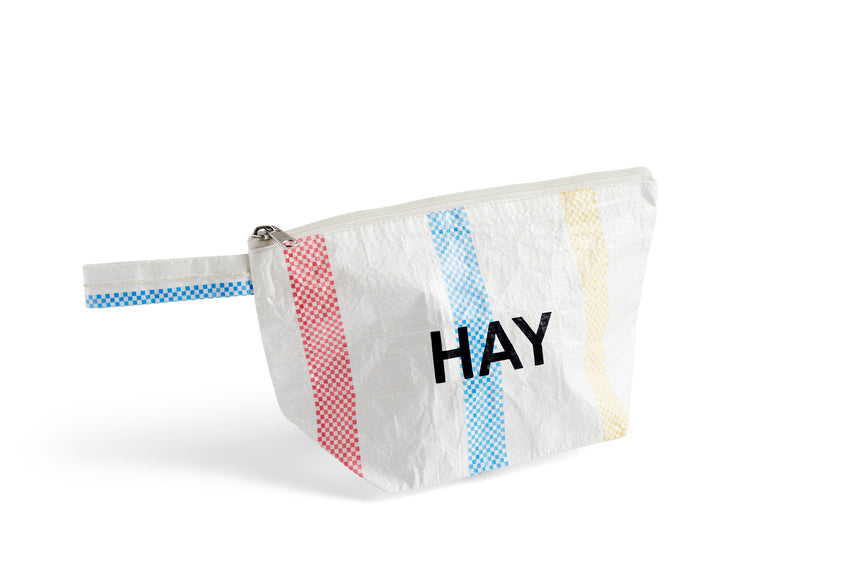 Candy Stripe Wash Bag HAY