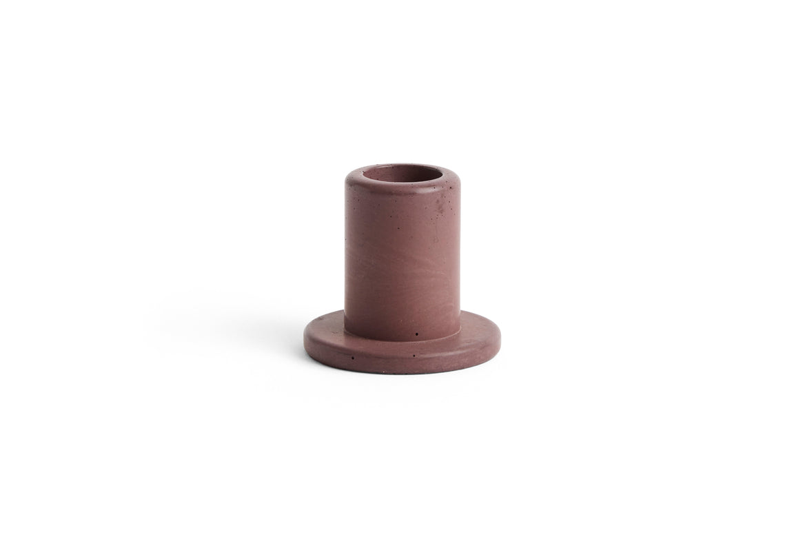 Tube Candleholder Concrete HAY
