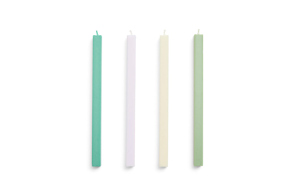 Square Candle Set of 4 HAY