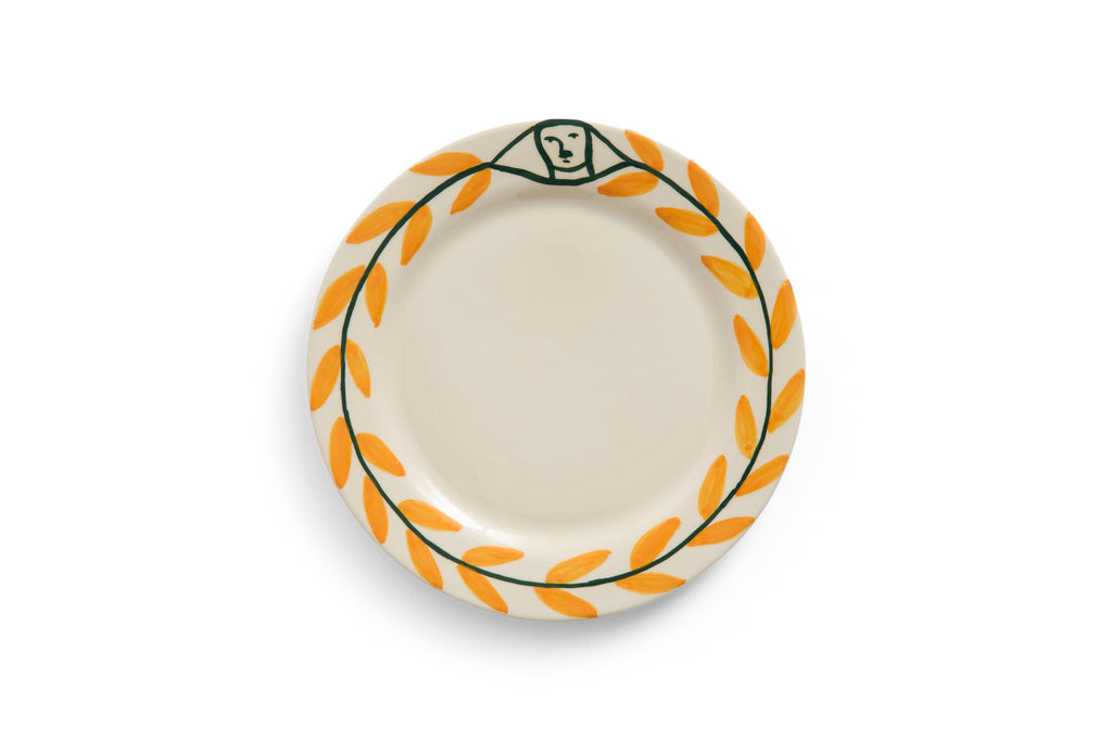 LA PITTURA PLATE-Ø24-GOLDEN LEAF Hay x Emma Kohlmann