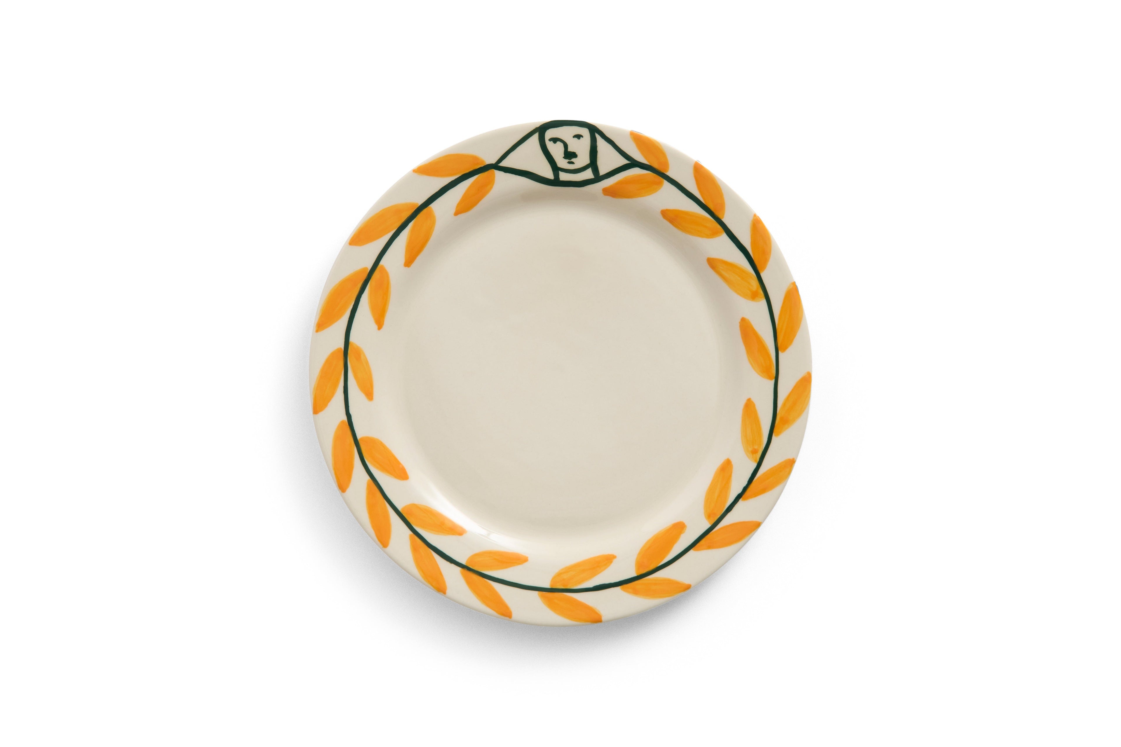 LA PITTURA PLATE-Ø24-GOLDEN LEAF Hay x Emma Kohlmann