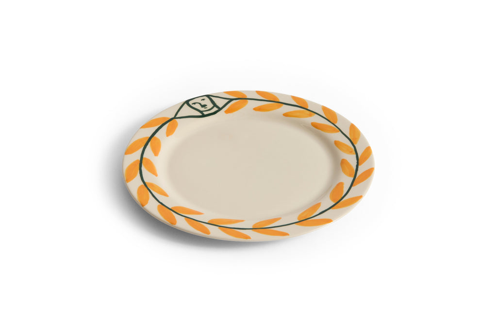 LA PITTURA PLATE-Ø24-GOLDEN LEAF Hay x Emma Kohlmann