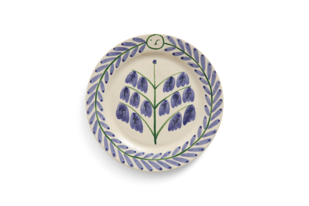 LA PITTURA PLATE-Ø24-BLUEBELLS Hay x Emma Kohlmann