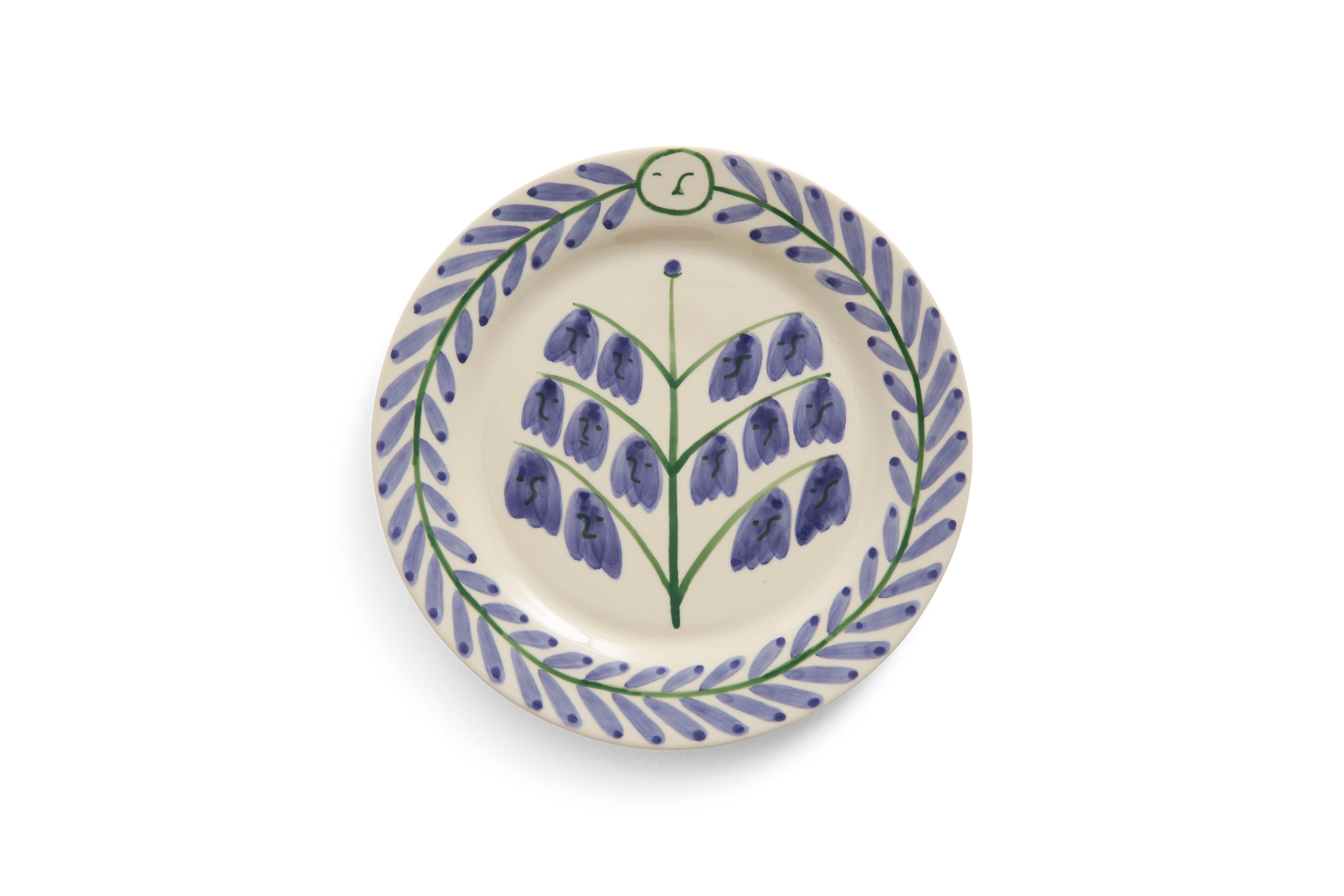 LA PITTURA PLATE-Ø24-BLUEBELLS Hay x Emma Kohlmann