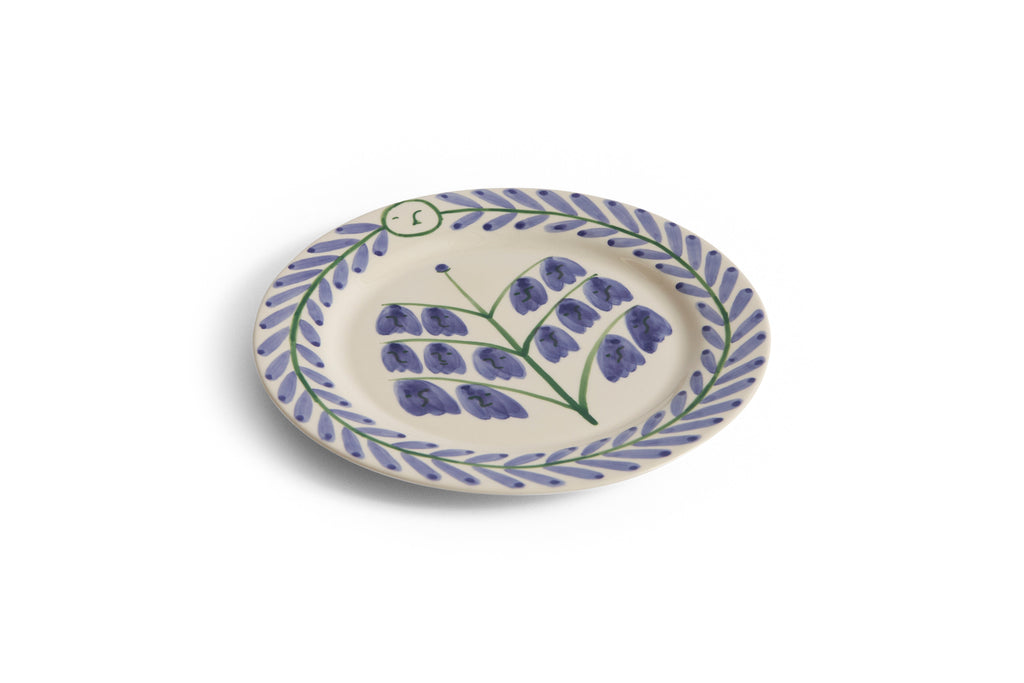 LA PITTURA PLATE-Ø24-BLUEBELLS Hay x Emma Kohlmann