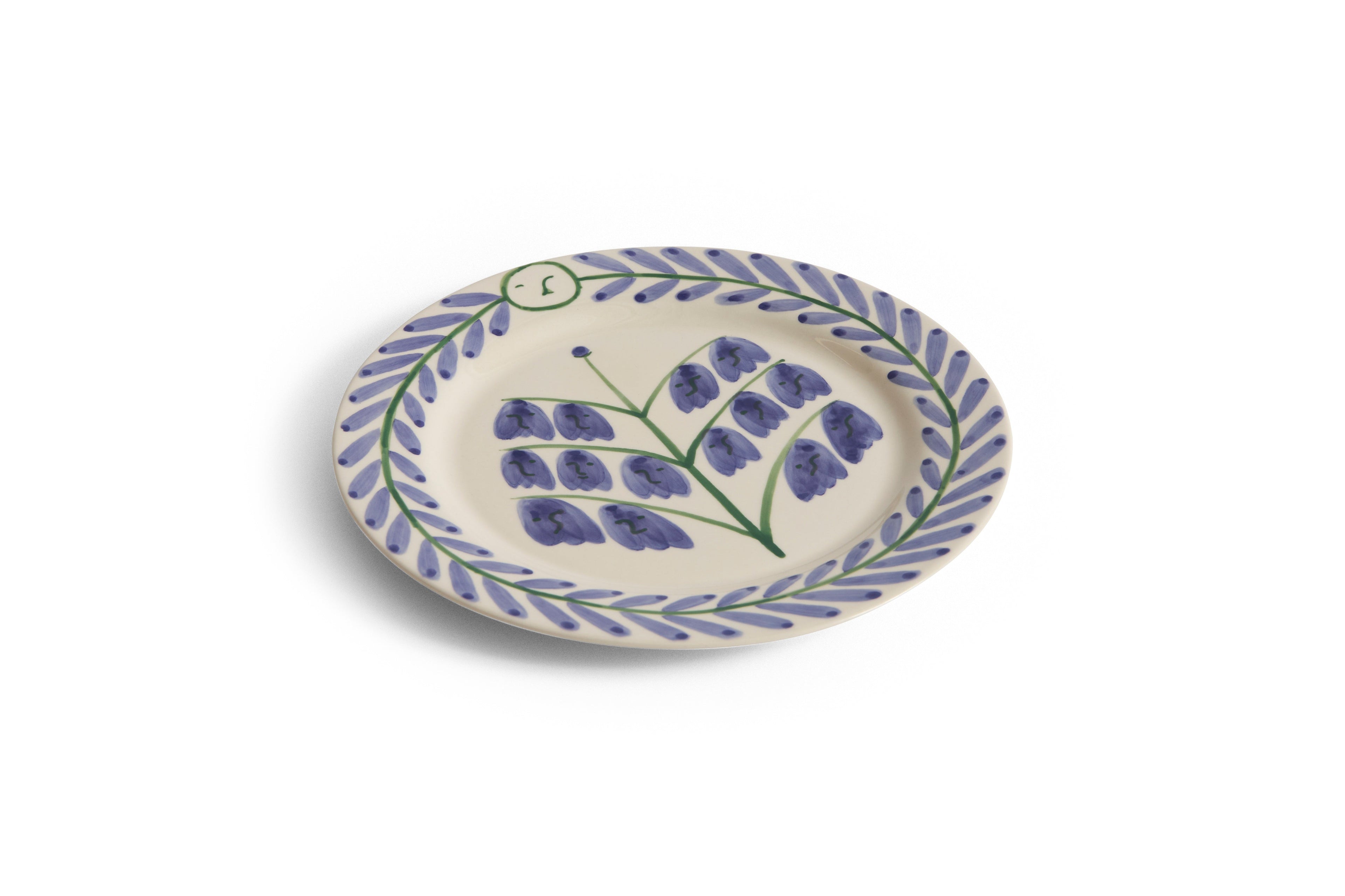 LA PITTURA PLATE-Ø24-BLUEBELLS Hay x Emma Kohlmann