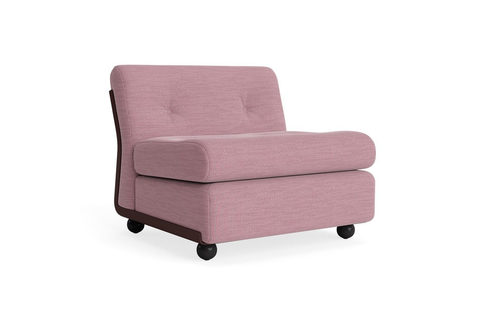 AMANTA  SEATER BURGUNDY RED SHELL-UPHOLSTERY-YUMA-1851 HAY