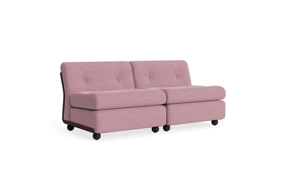 AMANTA  SEATER BURGUNDY RED SHELL-UPHOLSTERY-YUMA-1851 HAY
