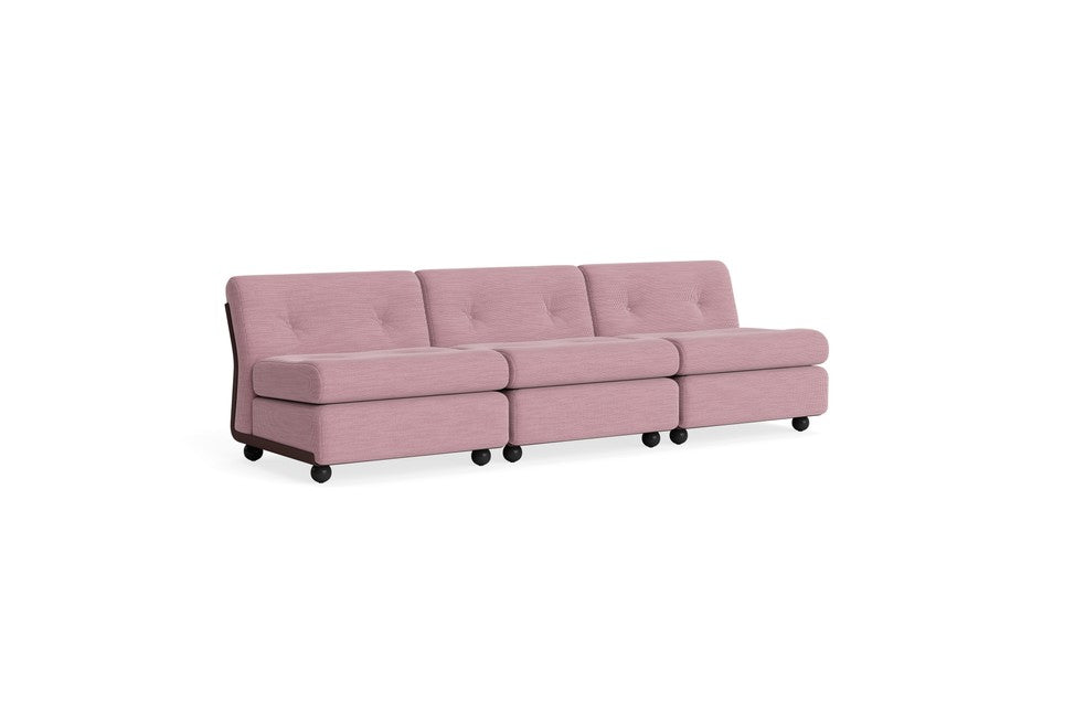 AMANTA  SEATER BURGUNDY RED SHELL-UPHOLSTERY-YUMA-1851 HAY