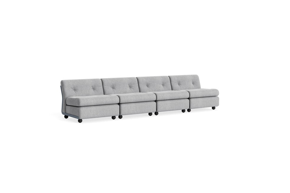 AMANTA 1 SEATER FROST BLUE SHELL-UPHOLSTERY-HALLINGDAL-130 HAY