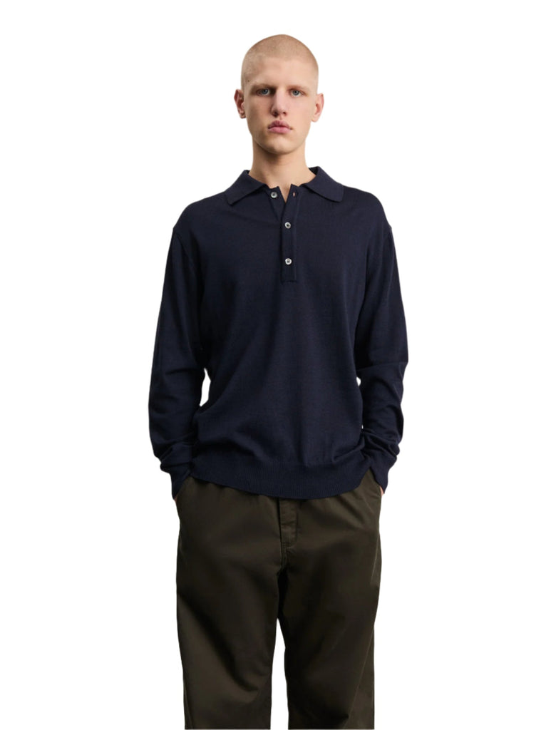 ANOTHER Polo Shirt 2.0, Night Sky Navy Another Aspect