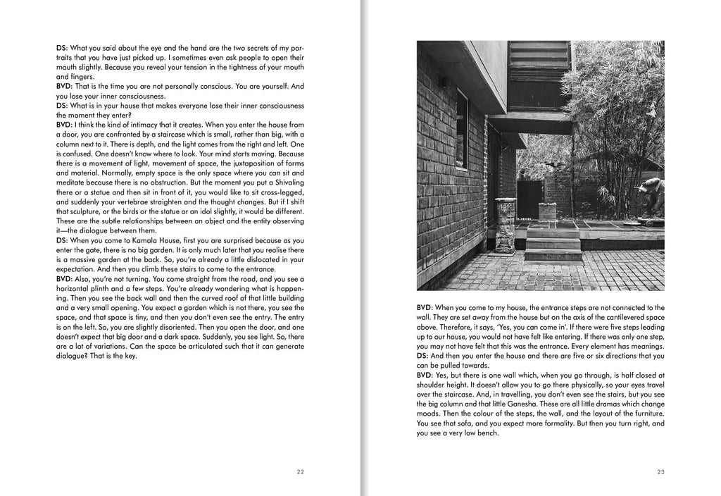 Portrait of a House: Conversations with BV Doshi apartamento