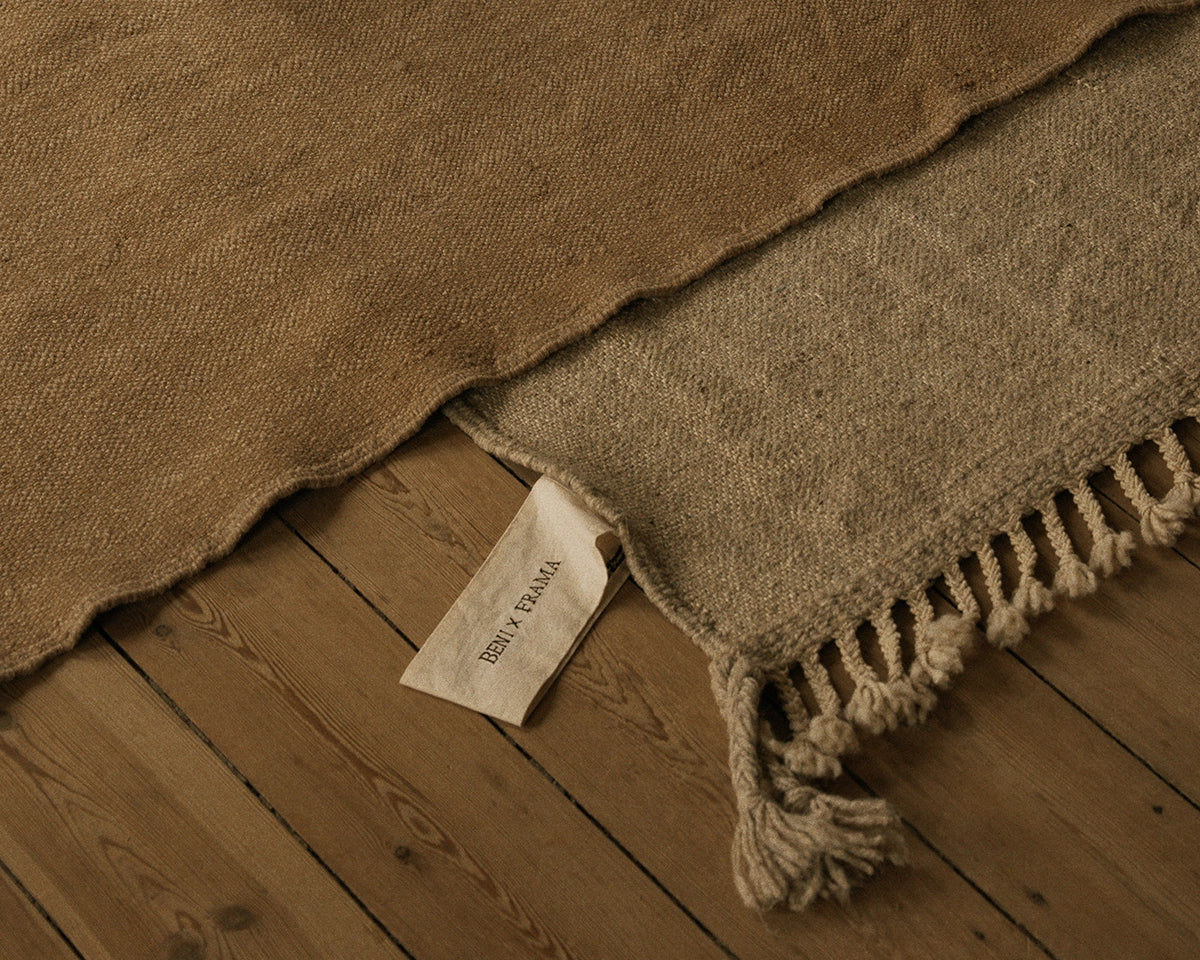 FRAMA - Beni x FRAMA Runner Rug | Sand | Large Frama