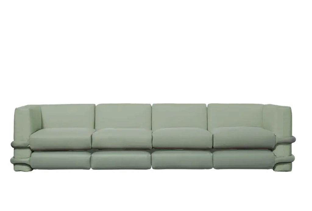 Muller Van Severen - Pillow Sofa in Leather BD Barcelona