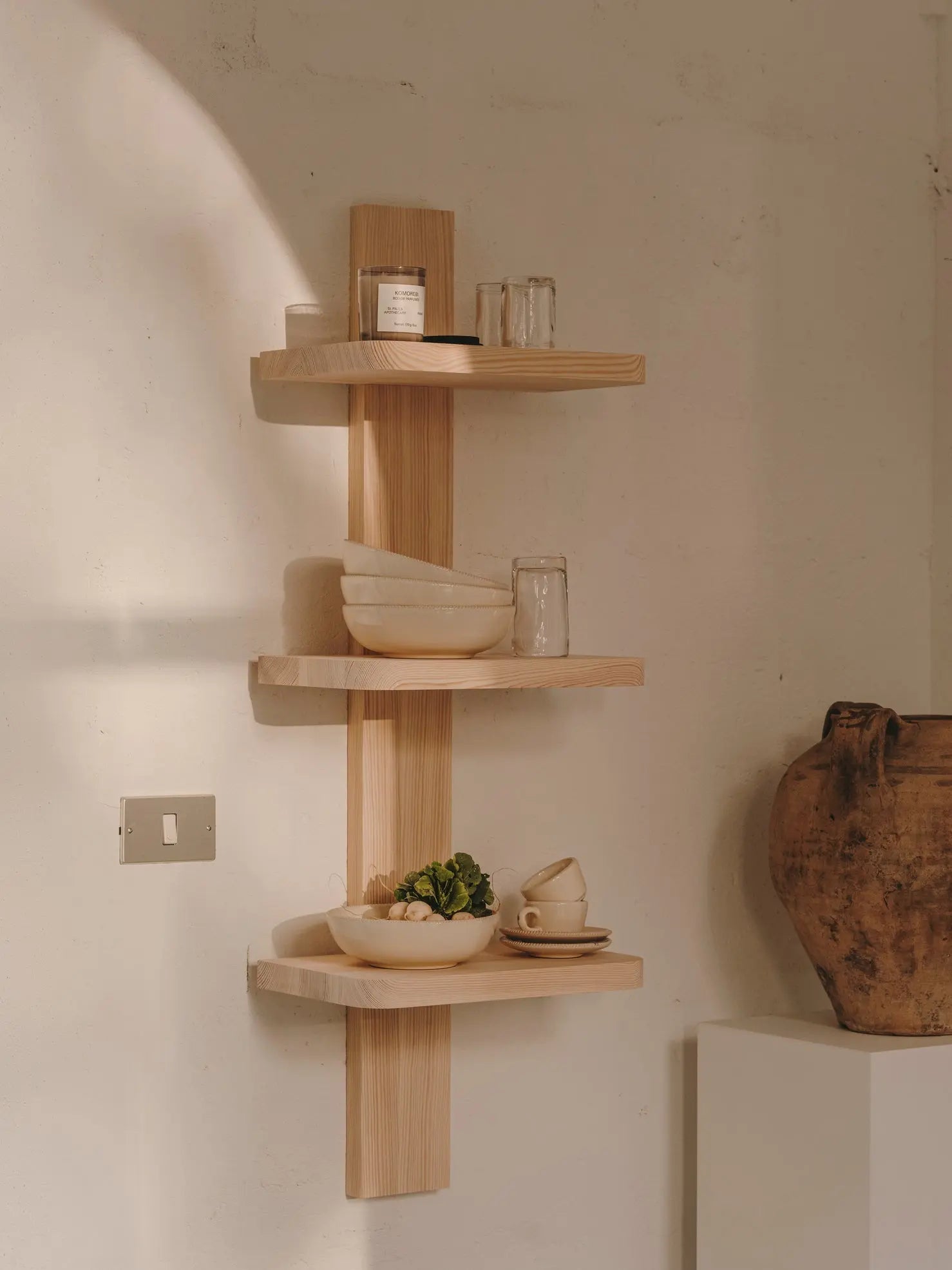 Atelier Shelf | Natural Spruce | Trio Frama