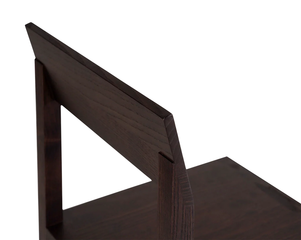 FRAMA - Bracket Chair | Dark Brown Ash