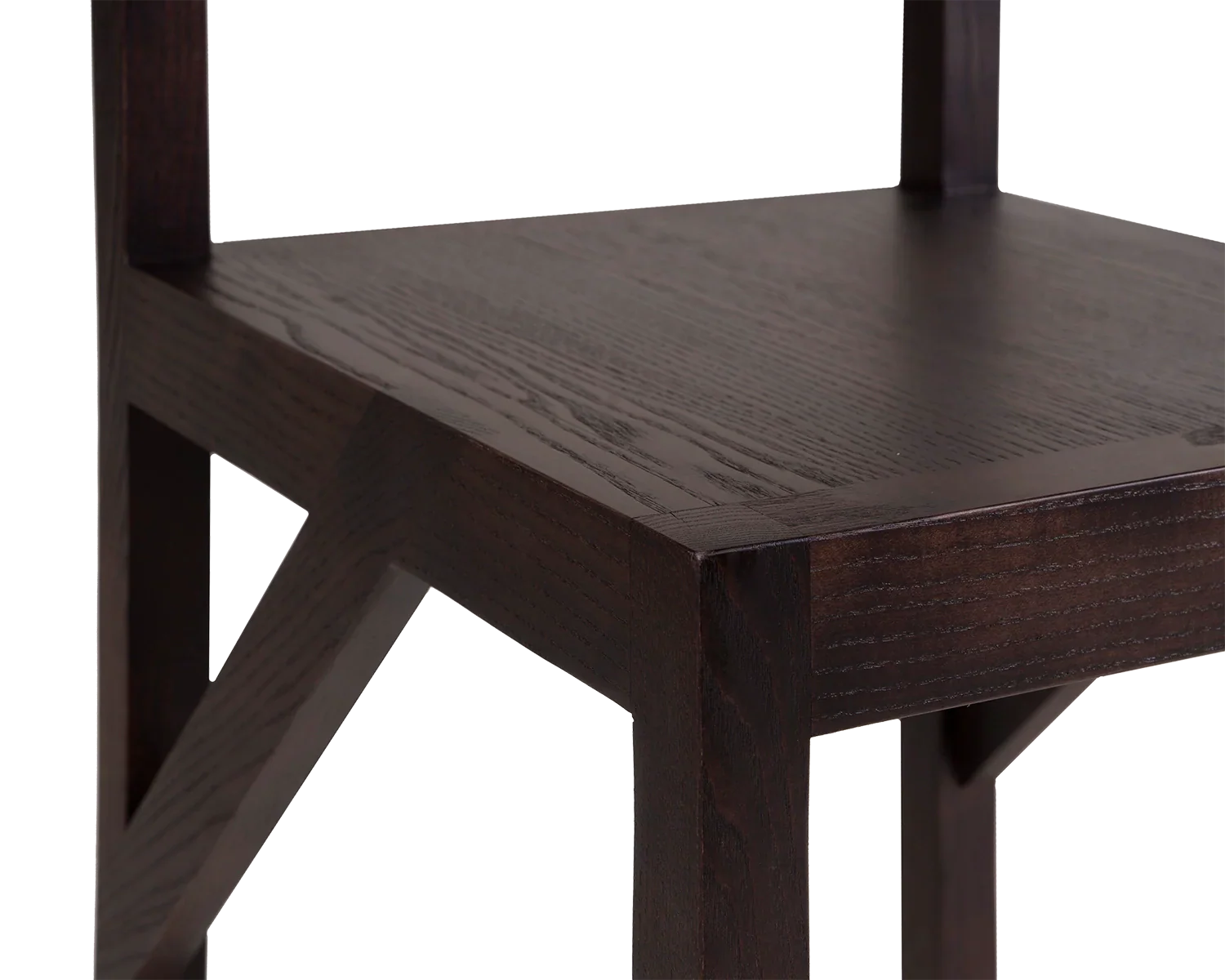FRAMA - Bracket Chair | Dark Brown Ash