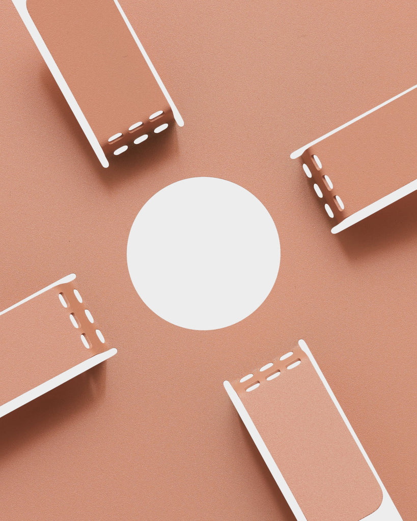 Cable Stand - Dusty Rose Pedestal