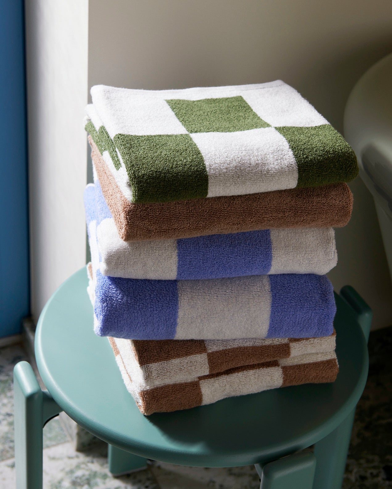 Check Hand Towel HAY