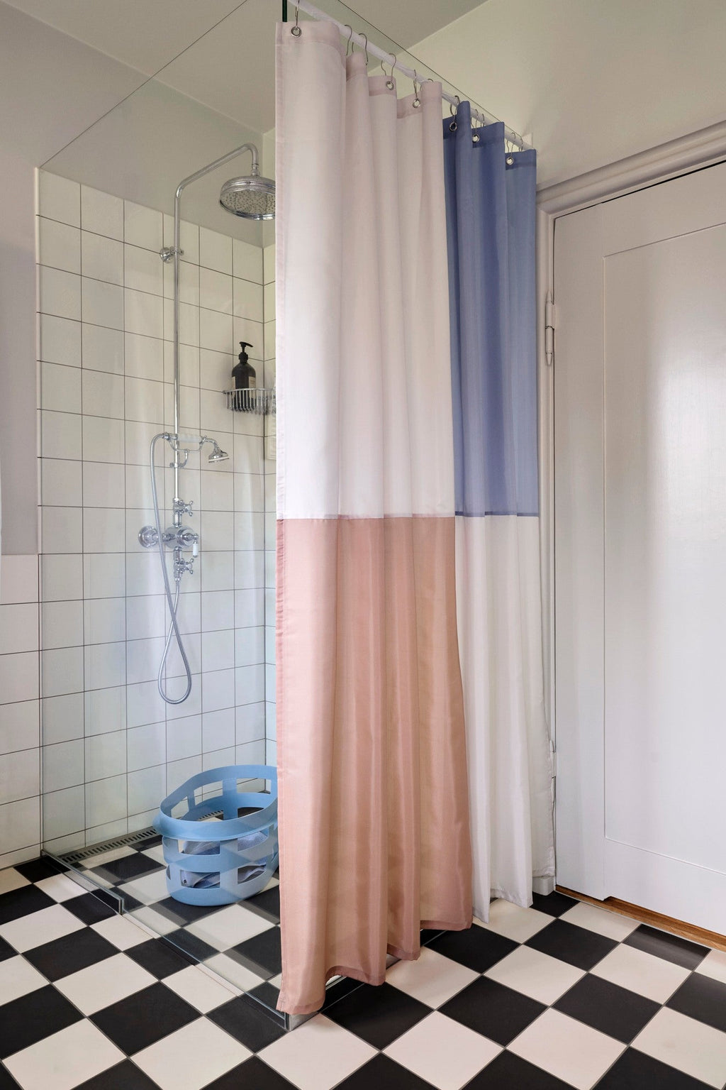 Check Shower Curtain HAY