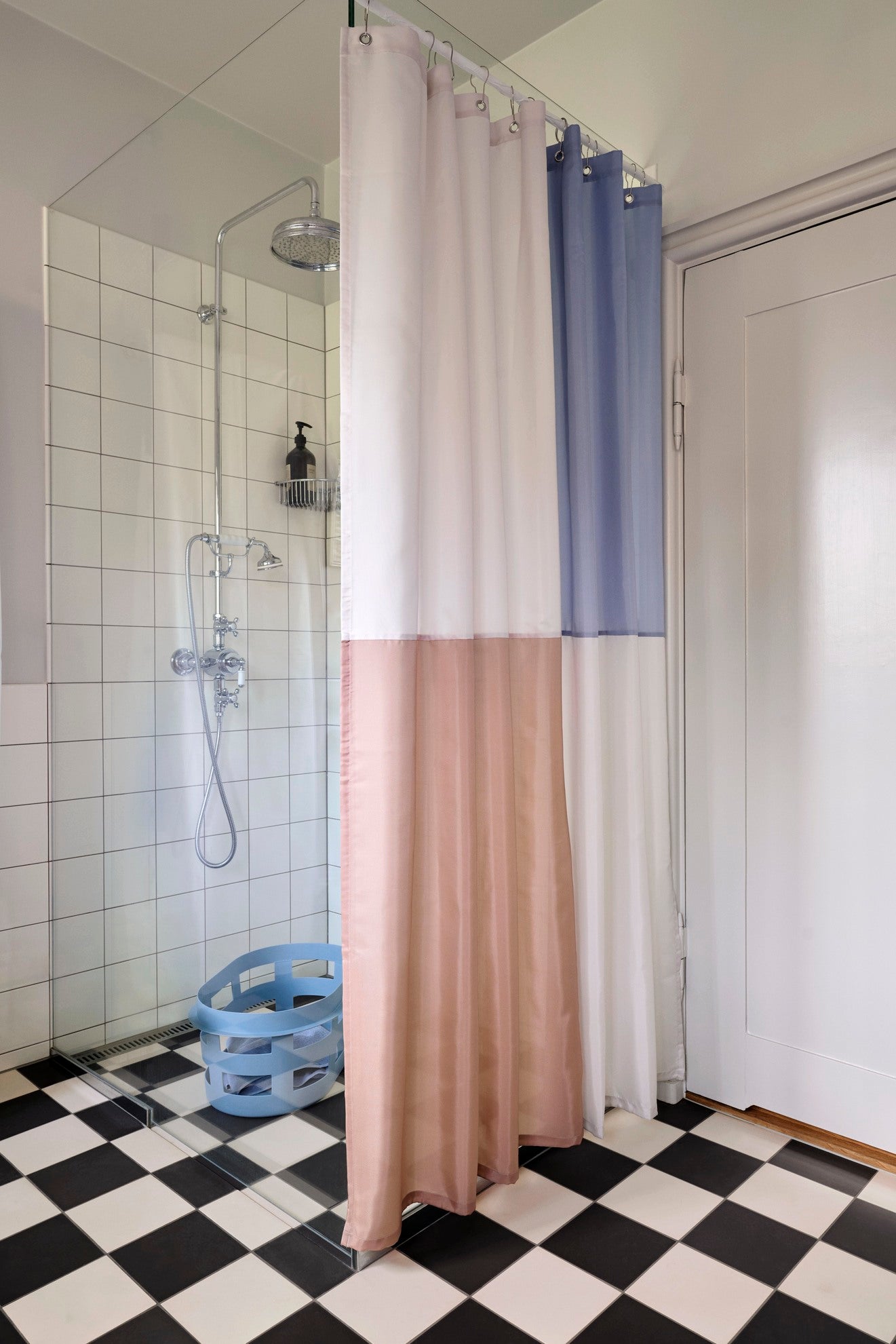 Check Shower Curtain HAY