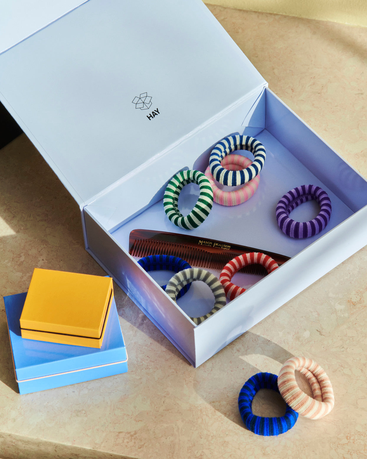 Colour Storage Travel Jewellery Box HAY