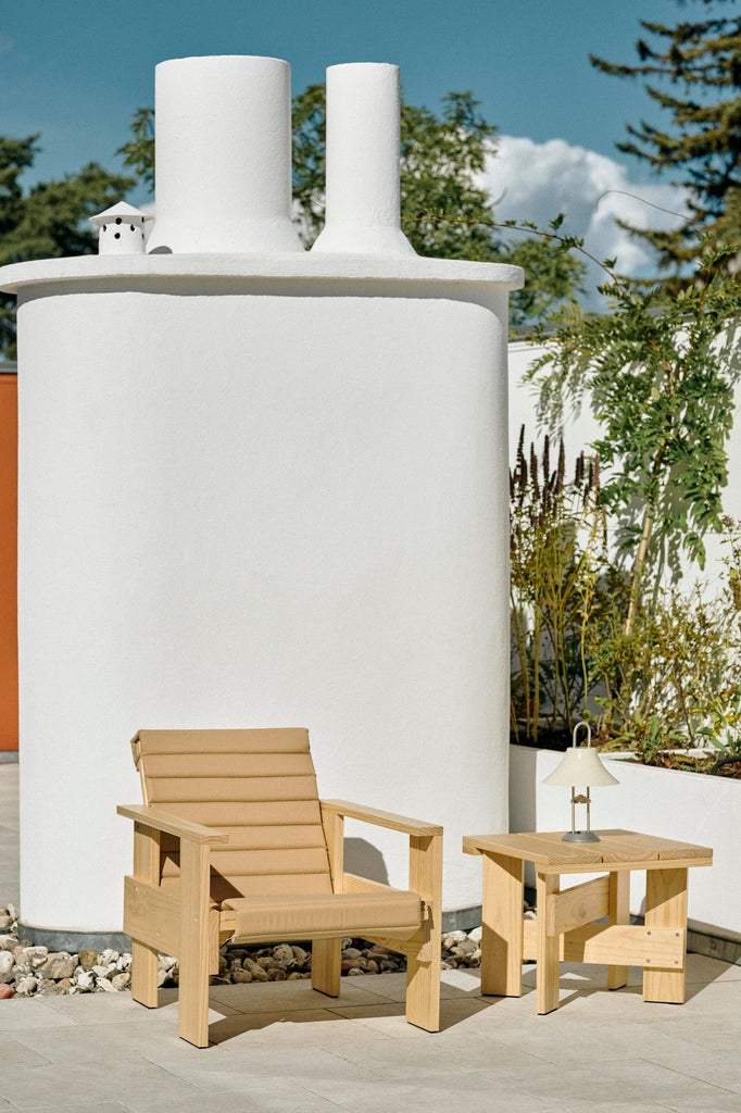 Crate Quilted Cushion HAY