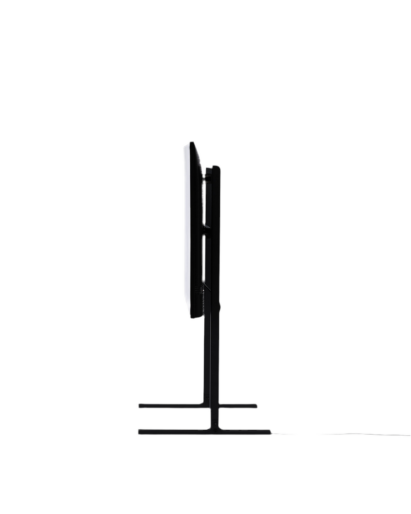 Straight Tall Stand - Charcoal Pedestal