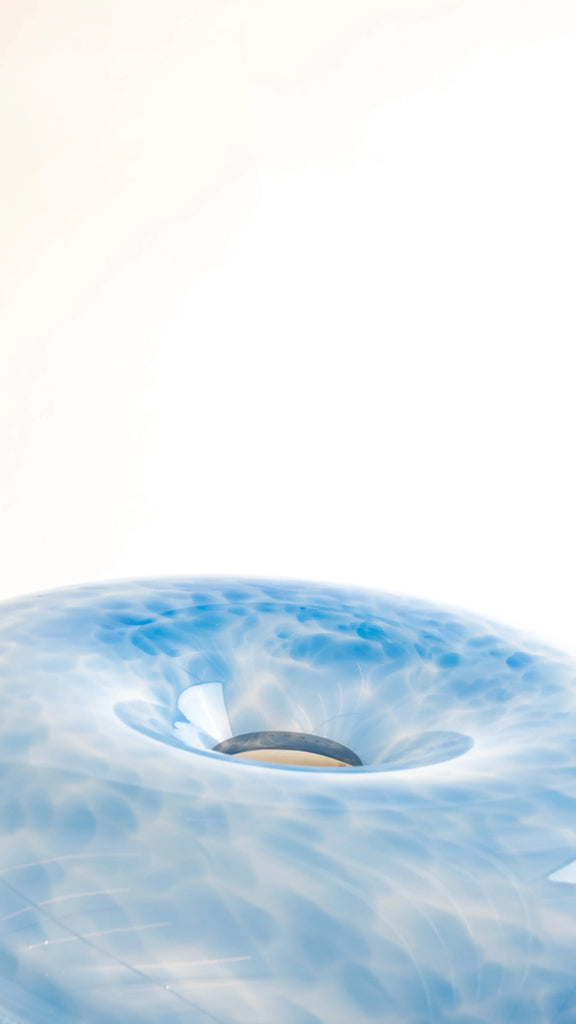 Glass Lamp - Blue skies Matias Moellenbach