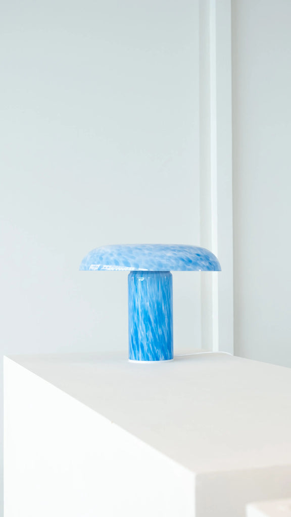 Glass Lamp - Blue skies Matias Moellenbach